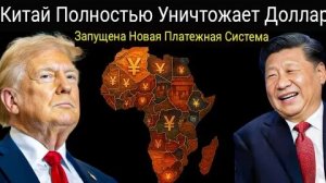 США в панике: Китай только что запустил глобальную платёжную систему, которая заменит доллар США!
