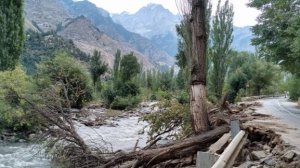 Мощные оползни сошли с гор в Пакистане