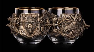 Бокалы для виски Лось и Медведь (Серия классик)