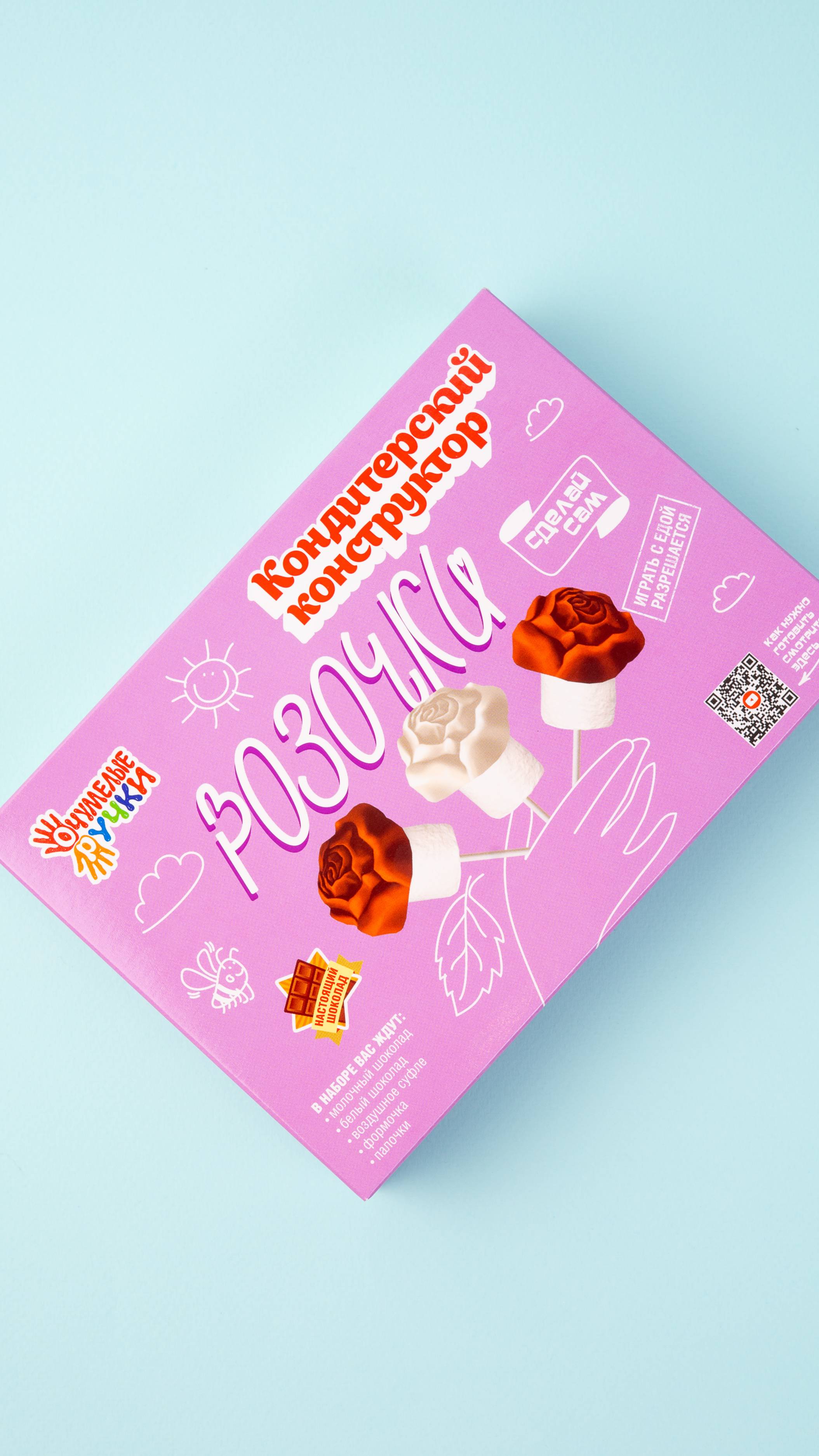 Кондитерский конструктор "Розочки" от Очумелые ручки, инструкция смотреть онлайн