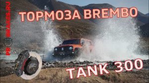 Тормоза BREMBO передняя ось TANK-300 для колес 17