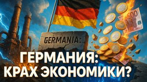 🇩🇪💸 ГЕРМАНИЯ ТОНЕТ: Шокирующий Долг, Безумные Траты и Крах Промышленности!