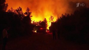 Европа во власти пожаров