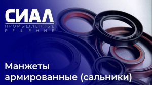 Манжеты армированные (сальники) - СИАЛ Промышленные Решения