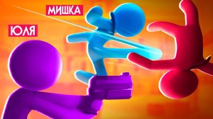 ДРАКА СТИКМЕНОВ НА ДВОИХ - Уникальная Концовка ♦ Stick it to the Stickman