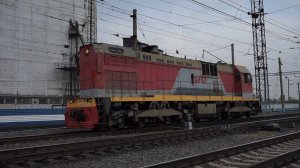 Тепловоз ТЭМ7А-0475. Звук 2Д49.