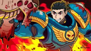 ЗА ИМПЕРАТОРА И ДВОР СТРЕЛЯЮ В УПОР (Warhammer 40,000 Space Marine 2) ПРОЛОГ