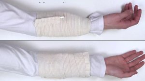 Давящая повязка "ГЕО МЕД" (компресионно - бандажная повязка, ППИ, пакет перевязочный индивидуальный)