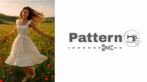 Построение выкройки летнего сарафана на женщину