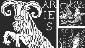 СТАРИННЫЕ СХЕМЫ. Art Nouveau. Рукоделие, вышивка, вязание. Подборка №155.