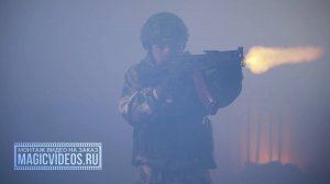 Реклама военно патриотического клуба. Монтаж видео на заказ. Пример.