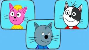 Развивающий мультик ТРИ КОТА - пазлы - Мультфильм для малышей