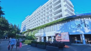 Сочи. Лазаревское. Санаторий ″Бирюза″. Территория. 2025