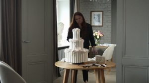 Создание фарфорового торта "Жозефина" Зинаидой Юсовой для Центр «Эрмитаж – Казань»