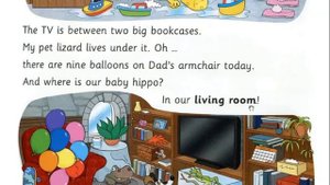 STORYFUN 2 - UNIT 1 - OUR FUNNY HOME   SHORT ENGLISH STORY FOR KIDS