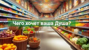 Практика в супермаркете "Чего хочет Ваша Душа?"