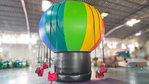 Надувные качели "Воздушный шар 2", 4,6×4,6×5,2 м