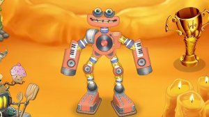 Фанмейд Редкий Коробас на Огненном Убежище в My Singing Monsters (Мои Поющие Монстры, Msm, Мсм)