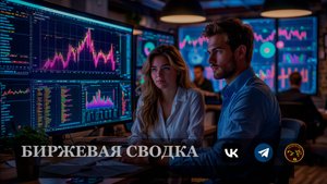 Биржевая сводка -четверг Середина дня