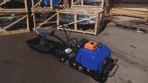 Мотобуксировщик СИГМА S (Ижтехмаш), с седельным модулем. Теперь с двигателем LIFAN KP270, 10 лс