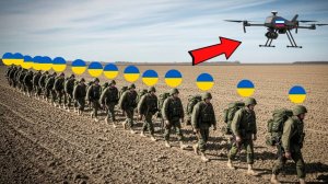 Российские беспилотники FPV отслеживают бегство украинских войск