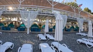 СОЧИ Лазаревское пляж Лазаревский-2 сегодня 14 августа 2025. Море и погода в Лазаревском сейчас