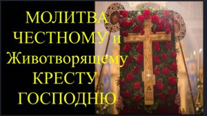 Молитва ЖИВОТВОРЯЩЕМУ КРЕСТУ ГОСПОДНЮ на Прогнание всякого врага и супостата