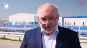 Глава региона и мэр города посетили КОС правого берега Ангары в Иркутске