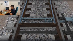 Измерительный обучающий стенд напольного технологического оборудования устройств СЦБ (ИОС НО)