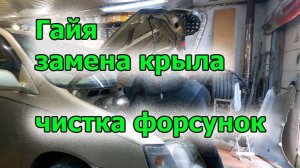 Гайя замена крыла чистка форсунок