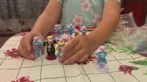 Смурфики: распаковка