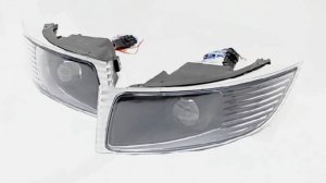 Lexus GX 470 тюнинг фары противотуманные. Мощный дополнительный свет!