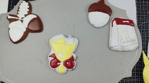 Школьные пряники для букета
