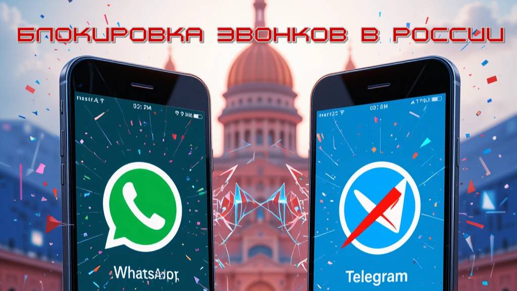 WhatsApp и Telegram: Блокировка звонков в России смотреть онлайн
