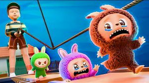 Лабубу в Игре в Кальмара. LABUBU in Squid Game