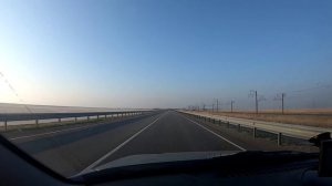 Дорога в Крым. Едем из Херсонской области.