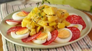 Простой и выразительный. САЛАТ ЯНОШ С КАБАЧКАМИ