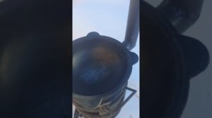 Печь под казан 12 литров из 3-х автомобильных дисков своими руками