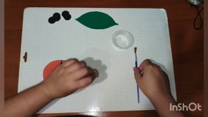 Аппликация "Божья коровка".Подготовили воспитатели Яхонтова Т. Г., Хованская А. А. (14.08.25)