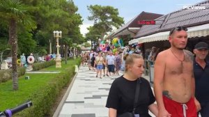 ГЕЛЕНДЖИК Кабардинка Центральный пляж сегодня 14 августа 2025. Море и погода в Геленджике сейчас