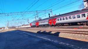 Отправление ЭТ2М Тверь Бологое 7.03.2025г.