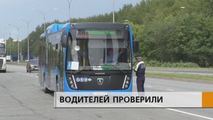Водителей челнинских автобусов сегодня проверили госавтоинспекторы