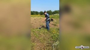 Бензокоса Caiman WM48 в работе. Тест драйв