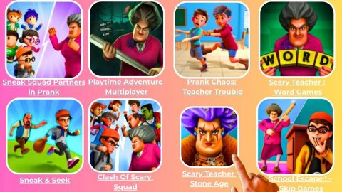 Scary Teacher Gameplay - Scary Teacher Stone Age