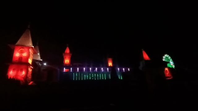 фонтан в парке лога