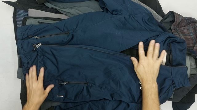 Куртки ветровки спорт softshell секонд оптом 25 пак
