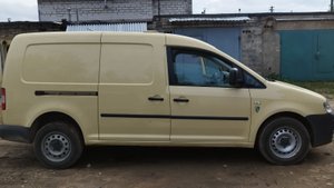 переоборудование фольксваген Кадди из инкассатора в фургон