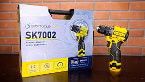 Аккумуляторная дрель-шуруповерт SKytools SK7002