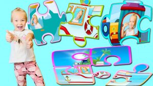 Детские пазлы с Полиной🥰