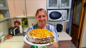 Готовлю блюда, которые 100 лет не готовила // Печеночный торт // В первые так готовлю